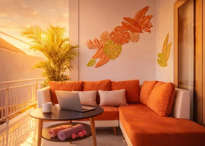 Habitación en casa particular Boutique Yoga & Fitness Retreat - Walk To Nirvana Life Gym, Pool & Calm Vibes *