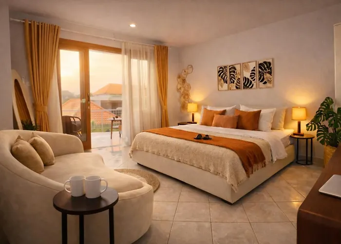 Boutique Yoga & Fitness Retreat - Walk To Nirvana Life Gym, Pool & Calm Vibes Habitación en casa particular *