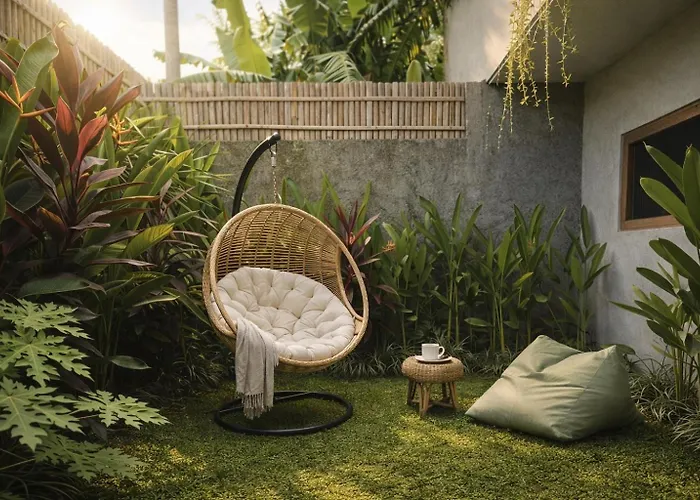 Boutique Yoga & Fitness Retreat - Walk To Nirvana Life Gym, Pool & Calm Vibes Habitación en casa particular